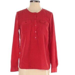 Ann Taylor LOFT Long Sleeve Blouse Size S Petite